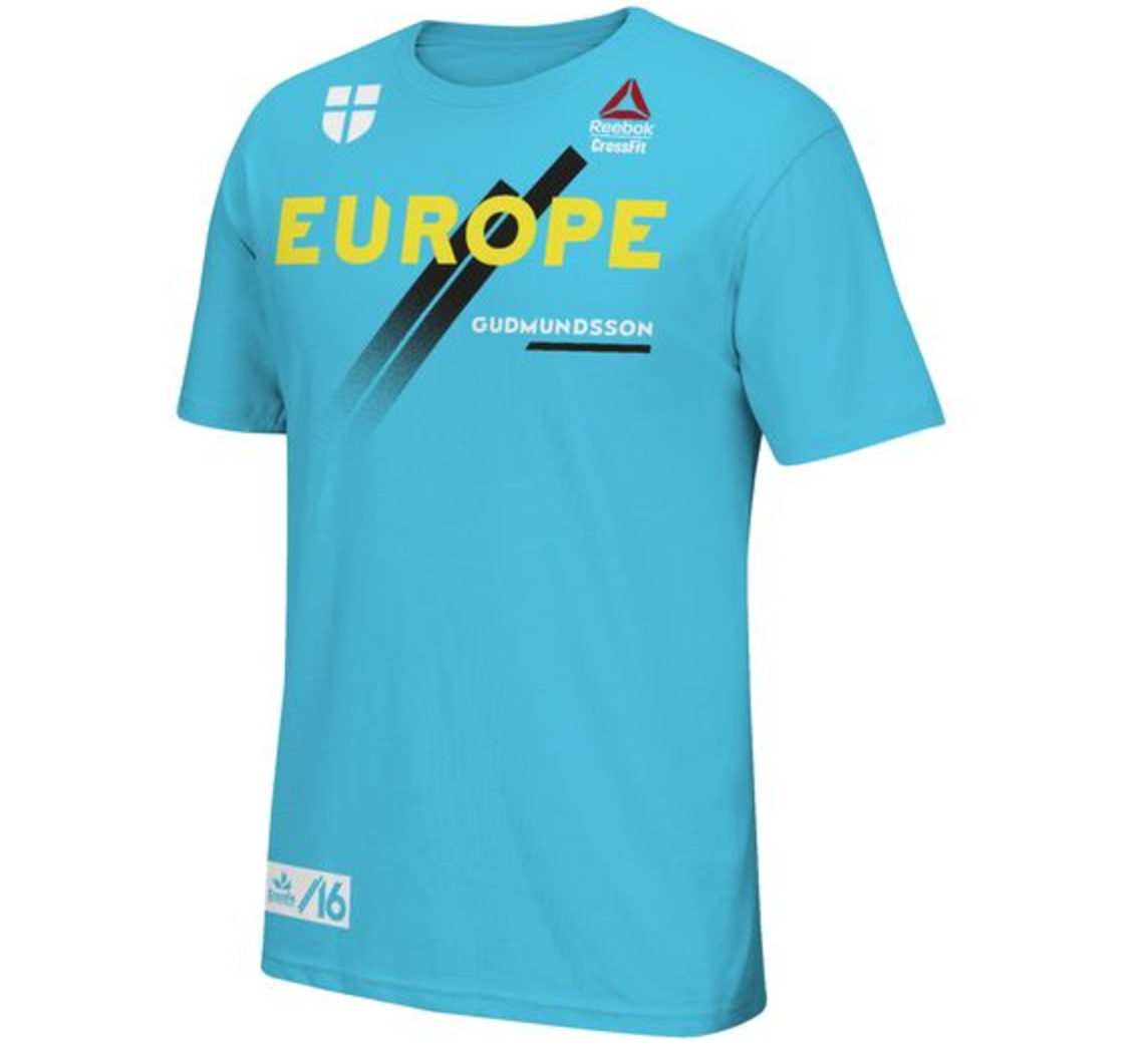reebok crossfit europe t shirt